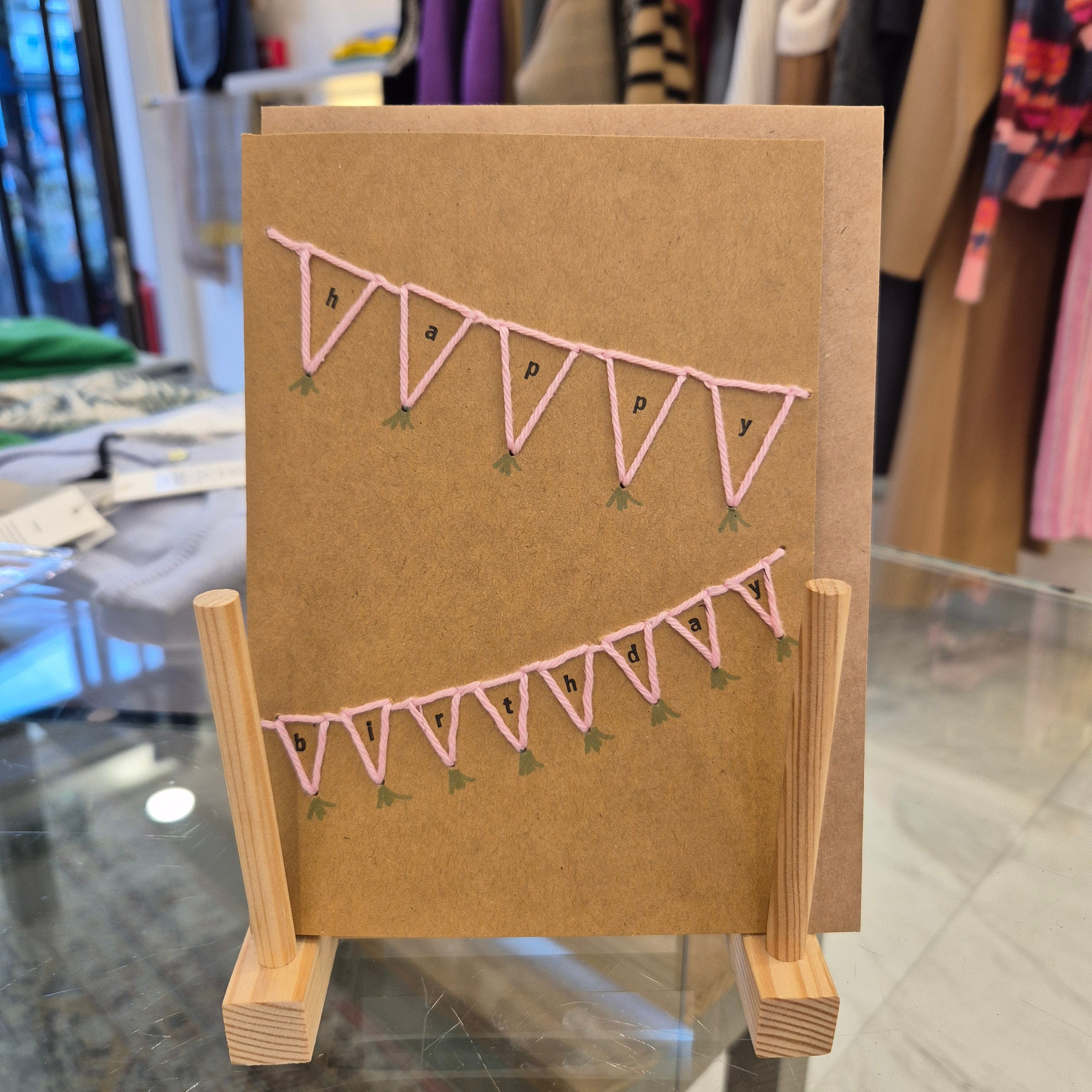 Bunting | Craft Birthday Card