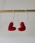 Heart Braid Dangles