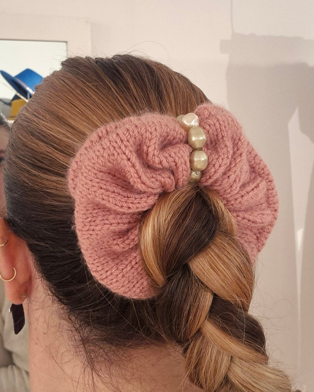 Knit Scrunchies