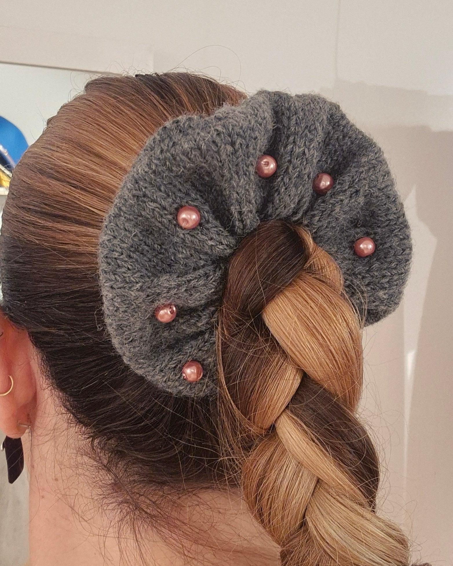 Knit Scrunchies