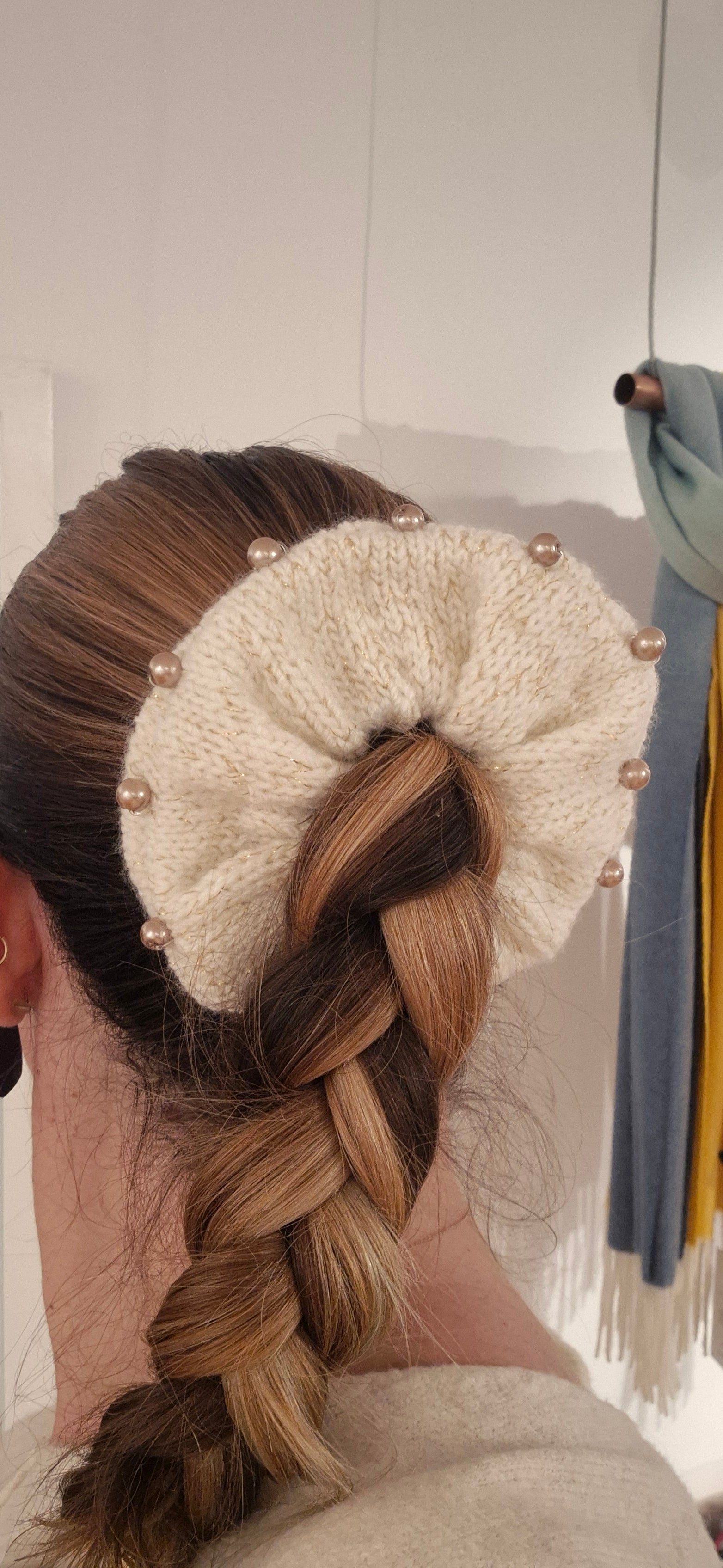 Knit Scrunchies