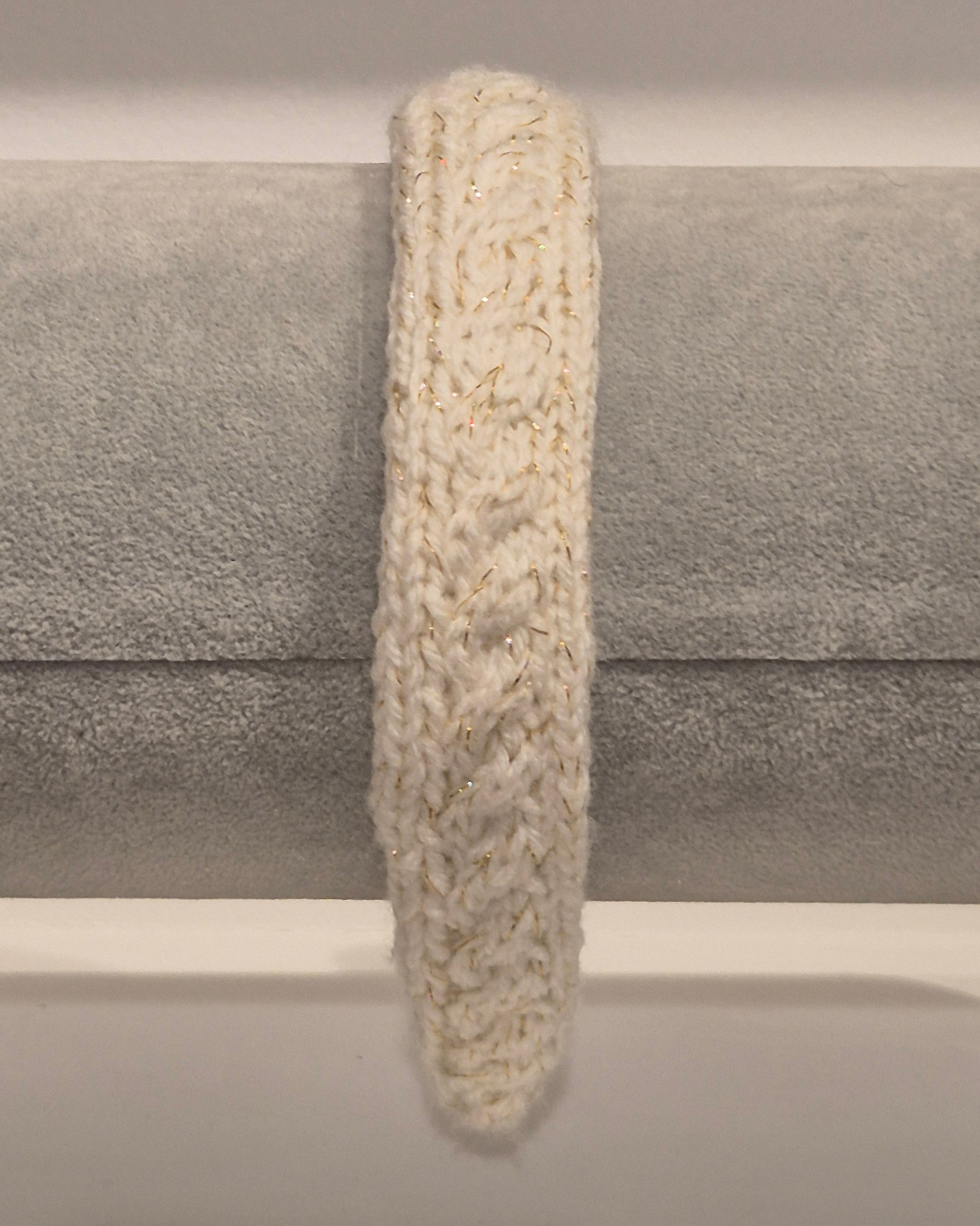 Winter Alice Bands with Cable Knit Pattern