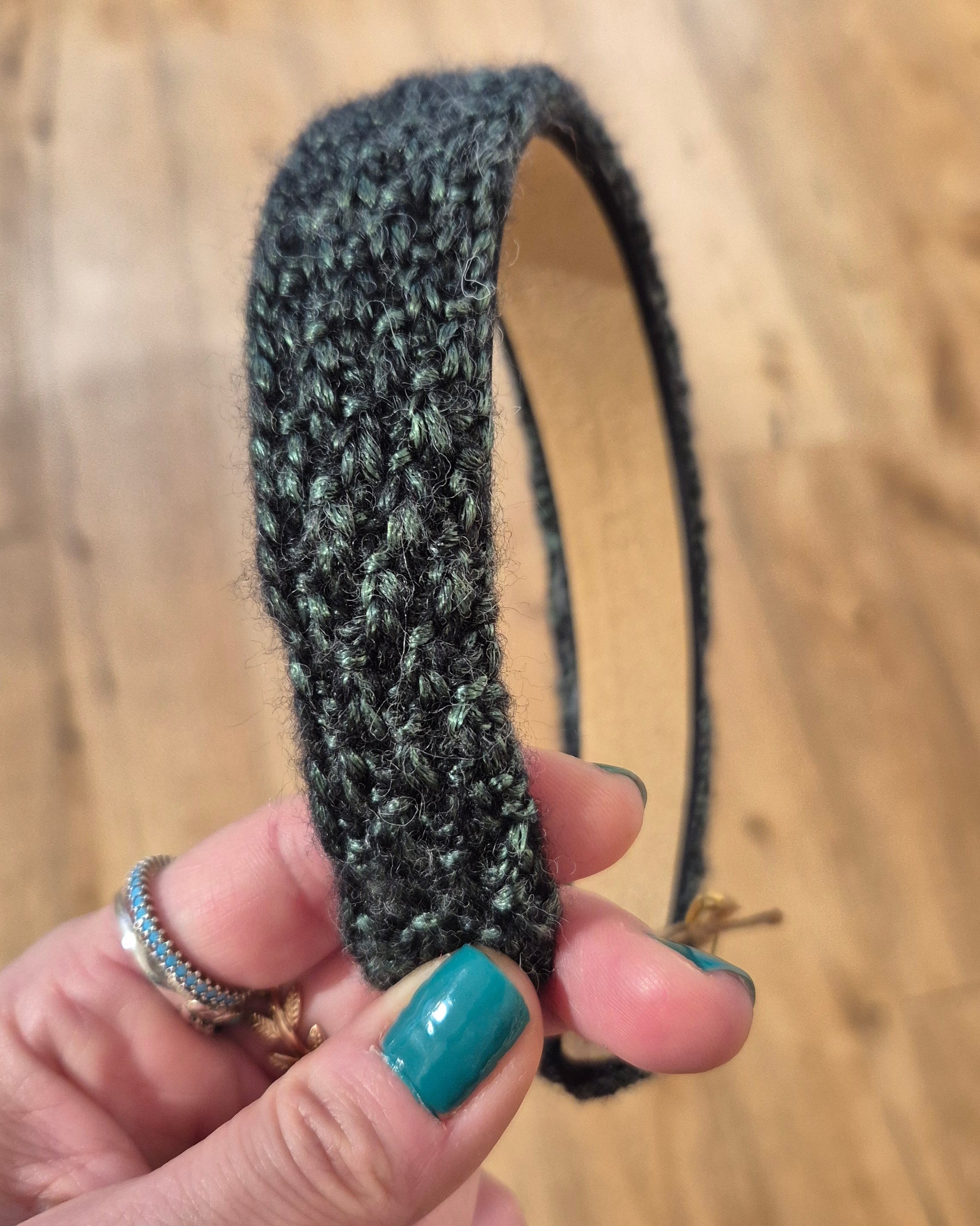 Winter Alice Bands with Cable Knit Pattern