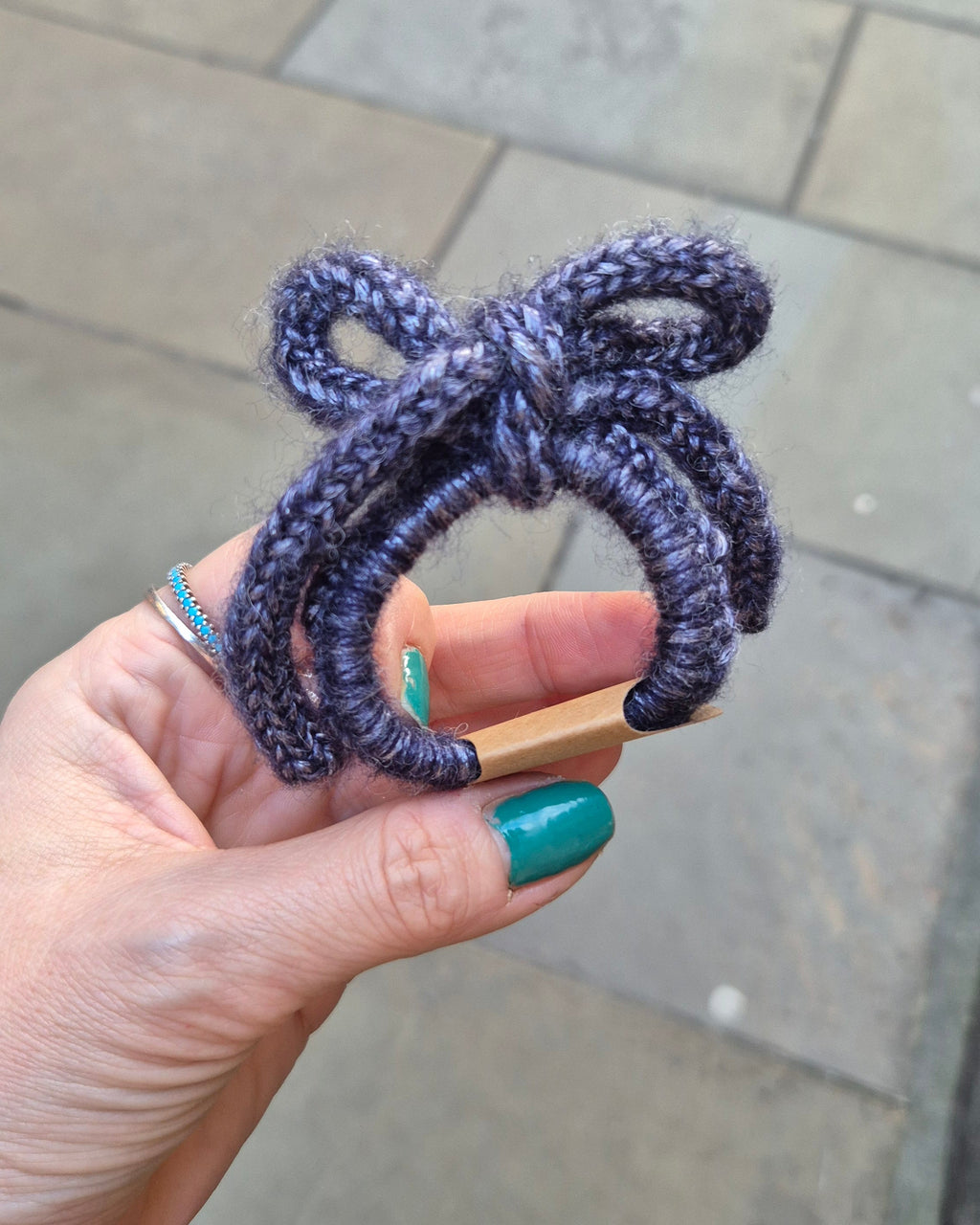 Knit Bow Band