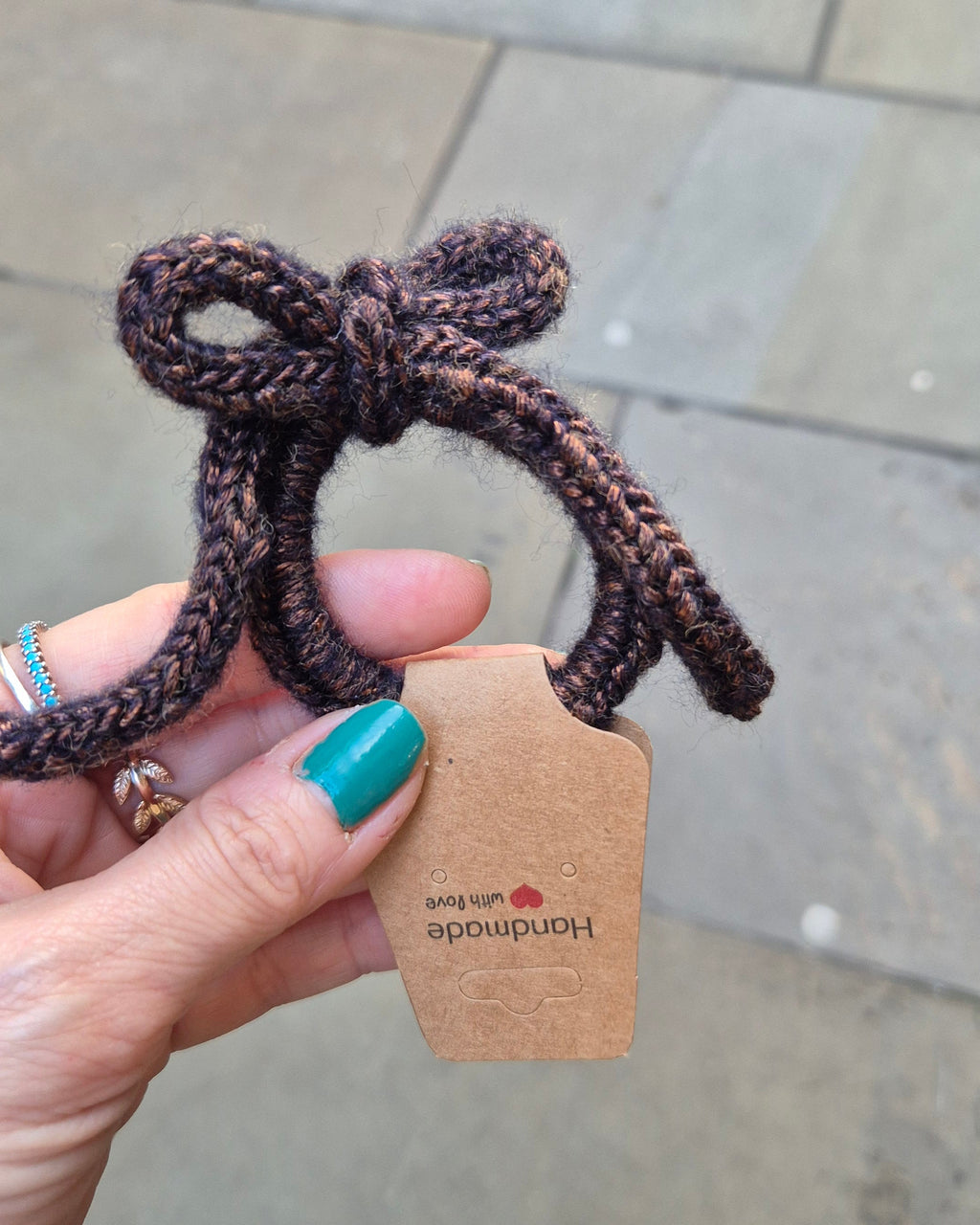 Knit Bow Band