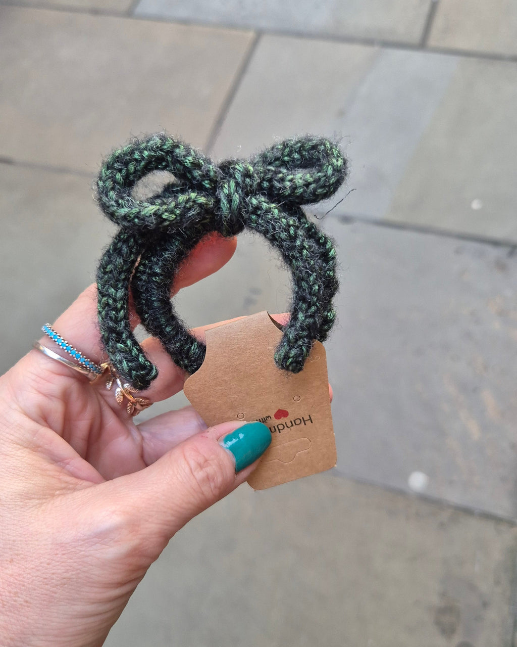 Knit Bow Band