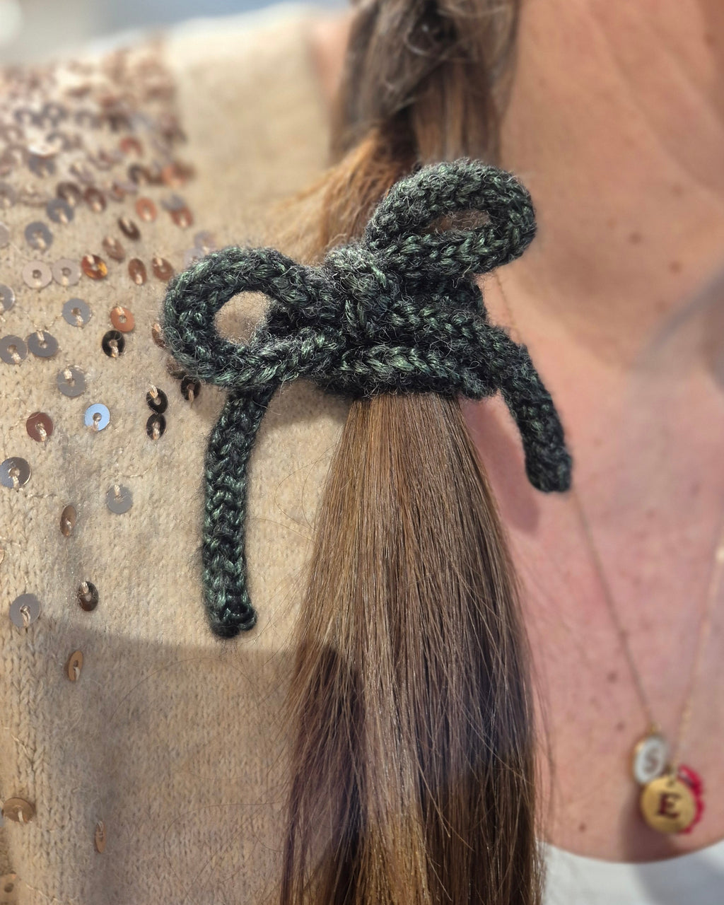 Knit Bow Band