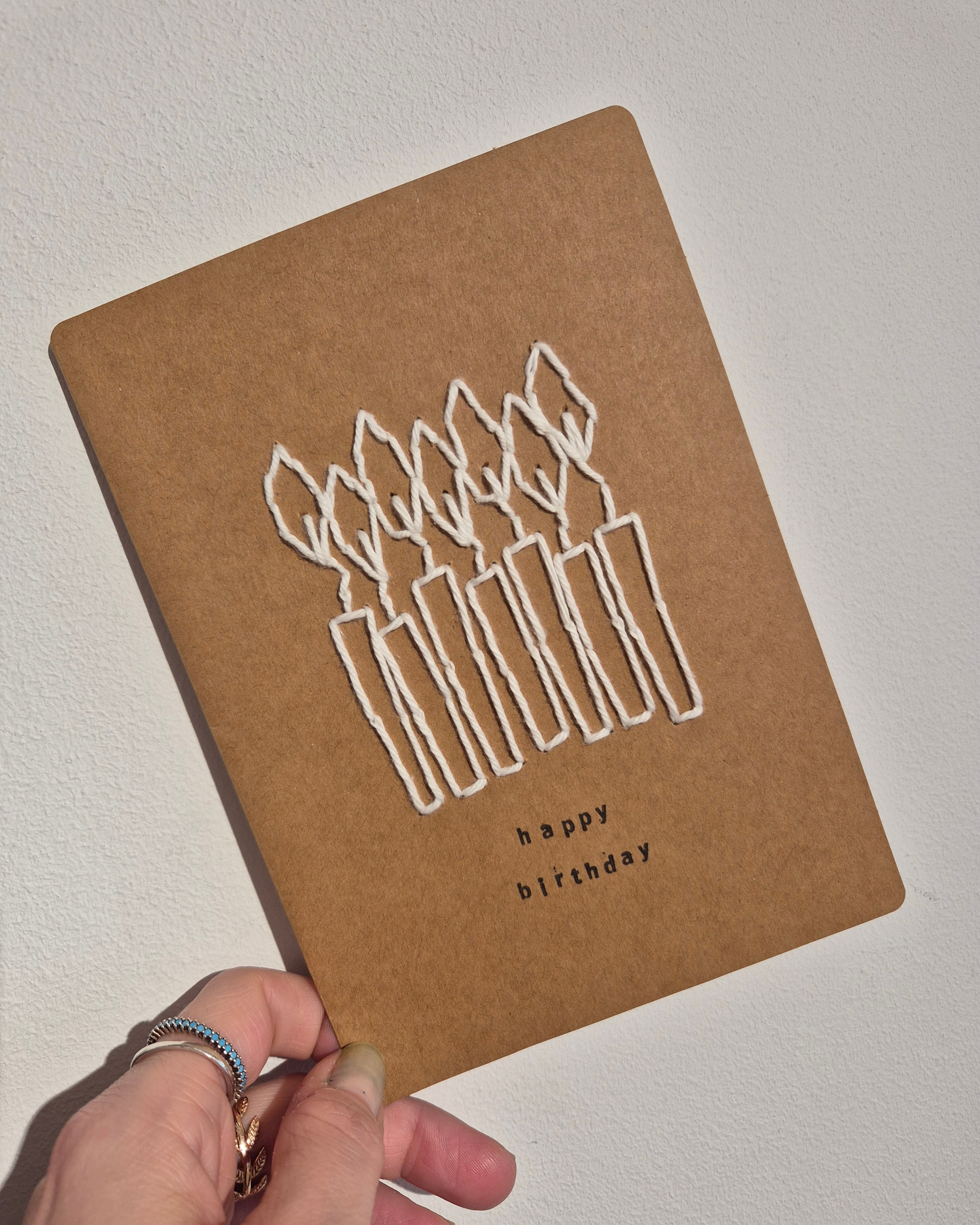 Candles - Birthday Card