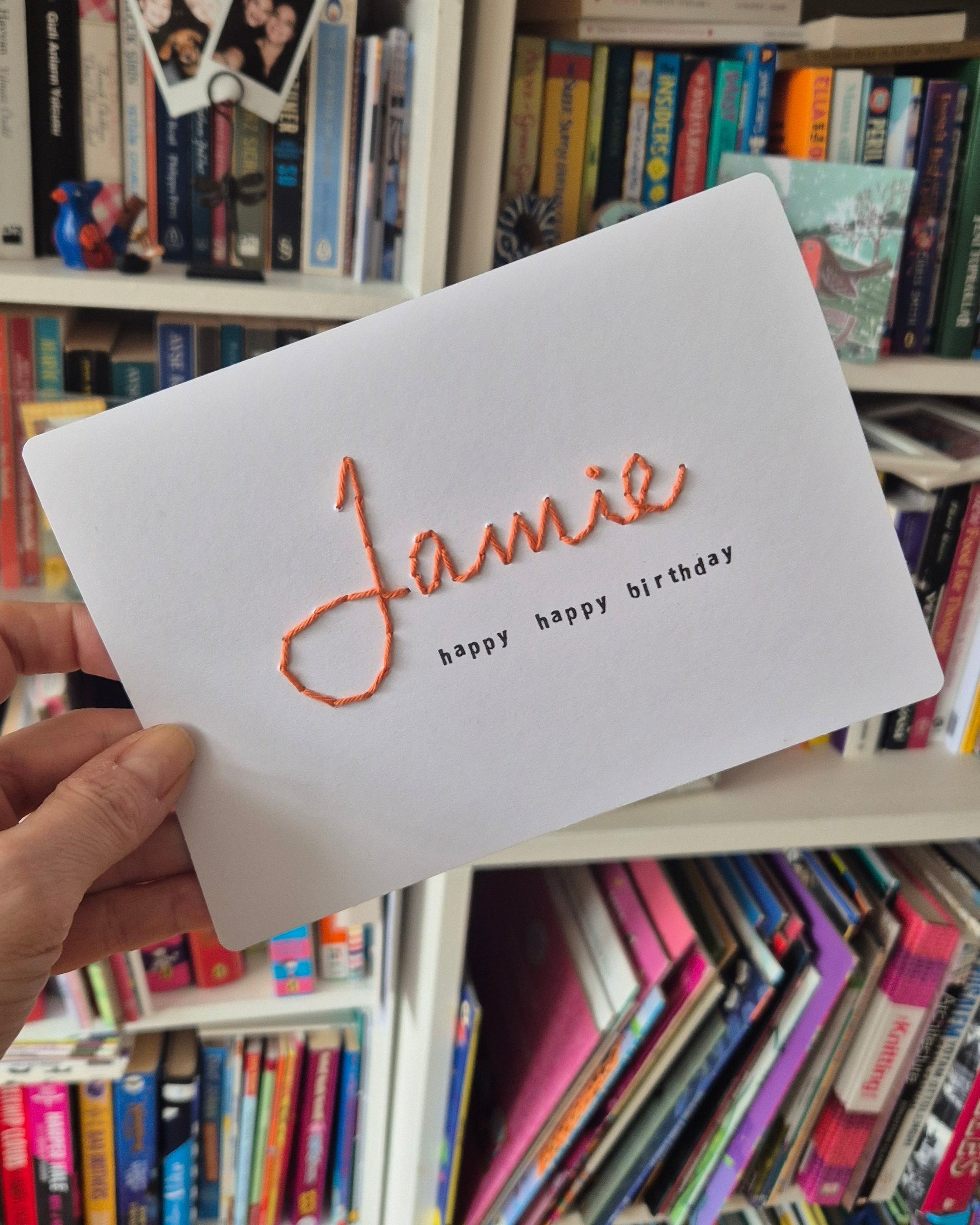 Personalised Birthday Card