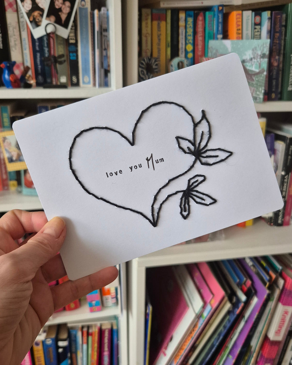 Mother's Day - Heart with flower