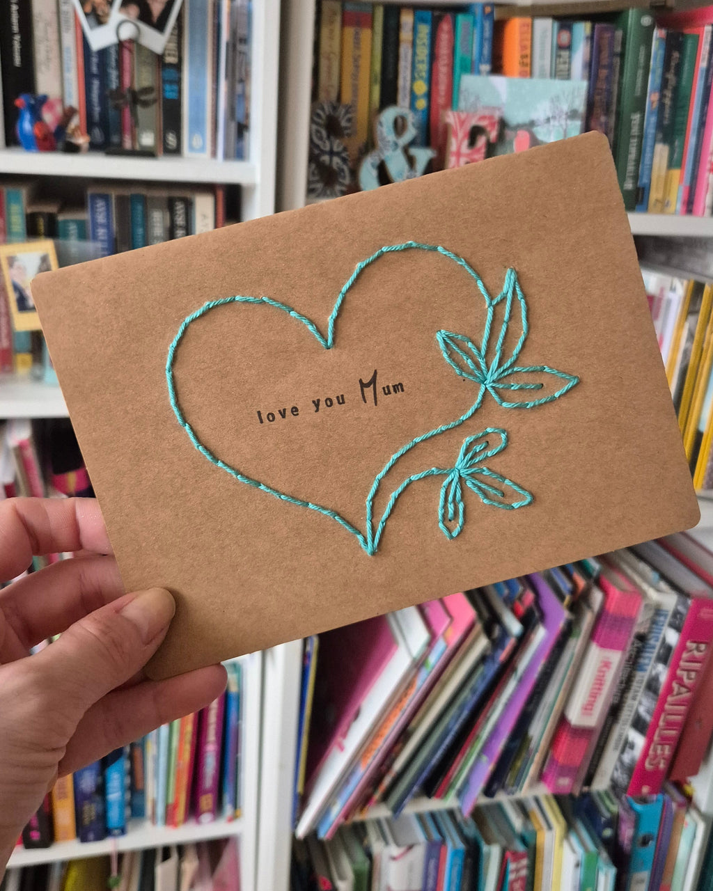 Mother's Day - Heart with flower