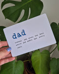 Description Cards