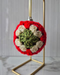 Christmas Tree Crochet Baubles -  Multi Colour
