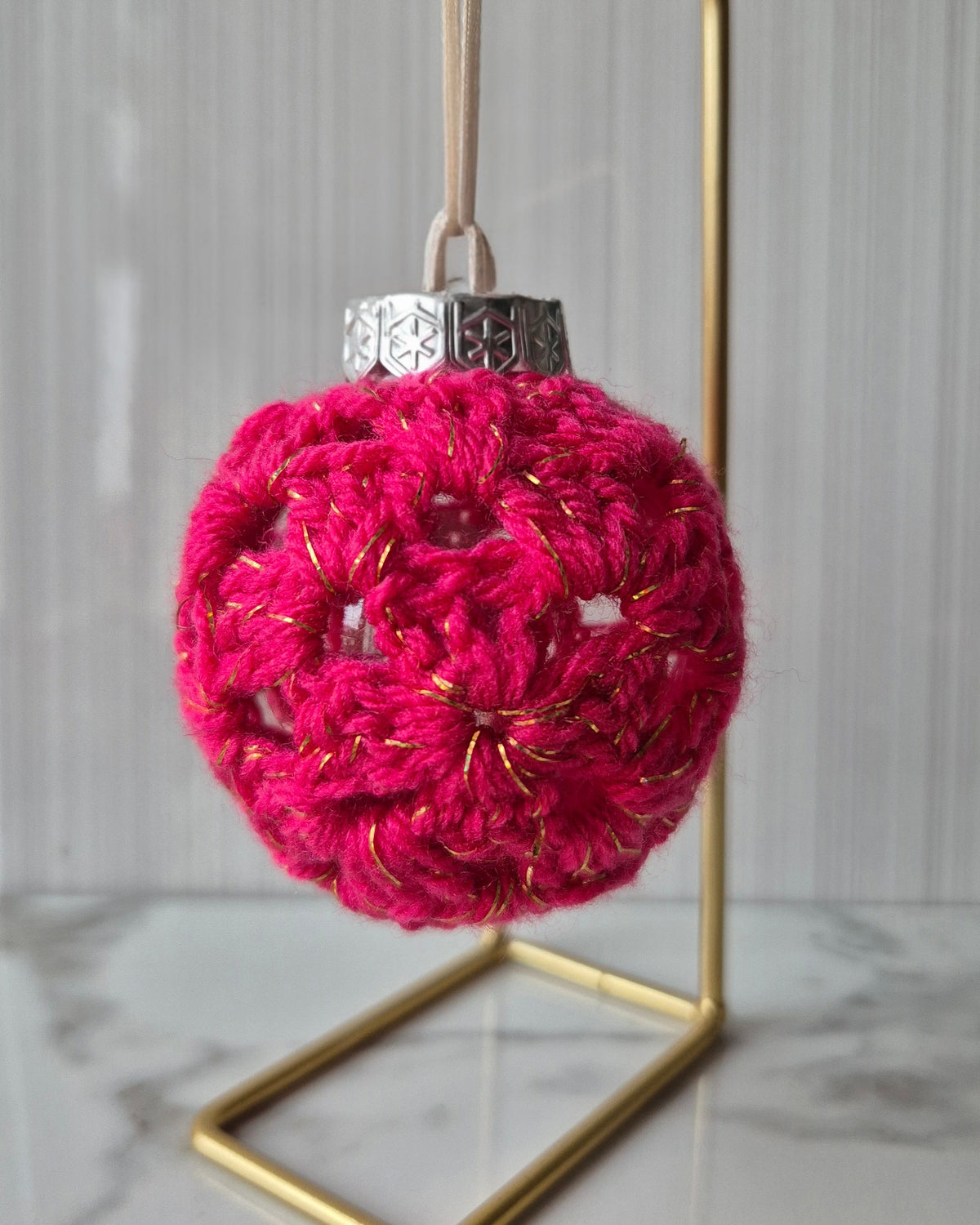 Christmas Tree Crochet Baubles
