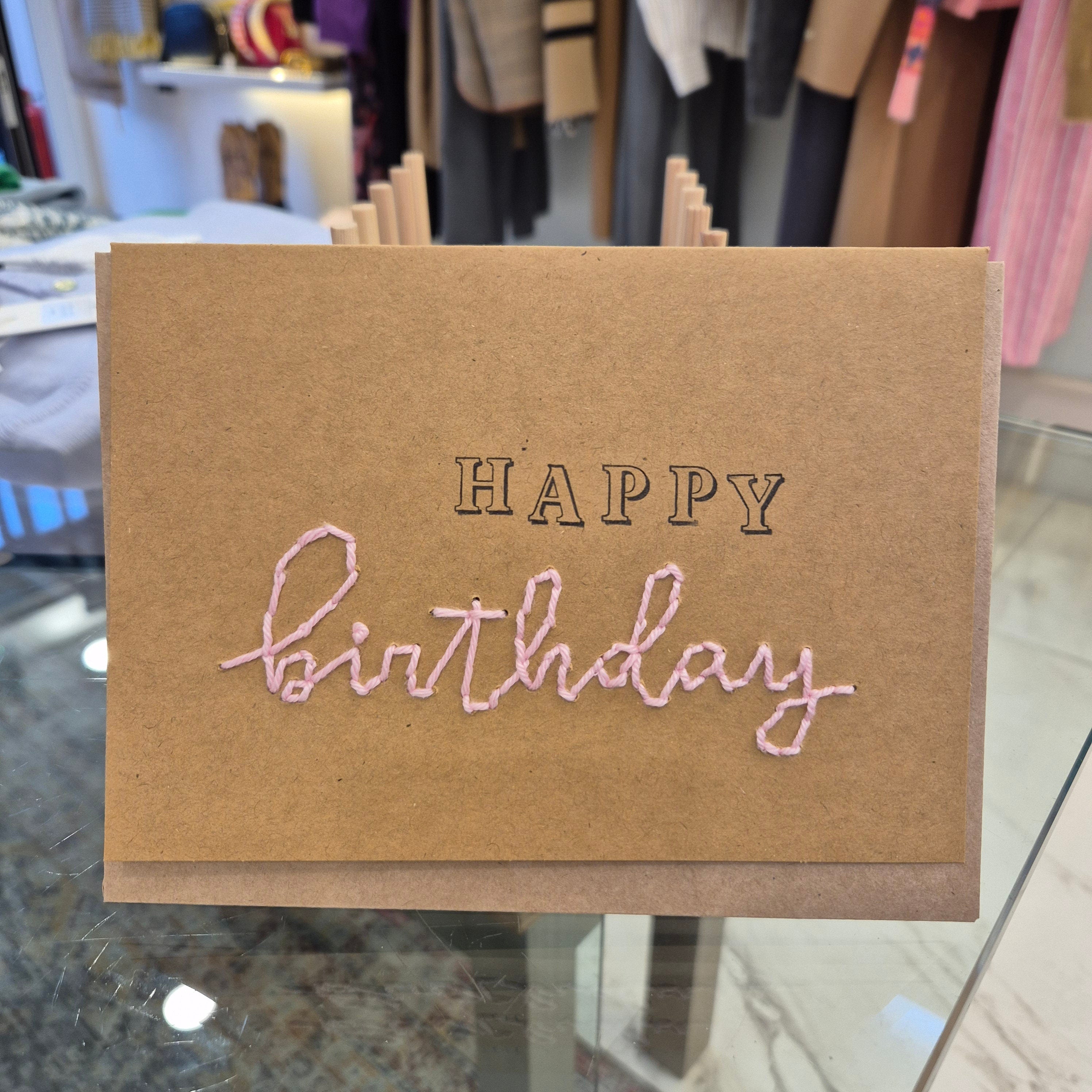 Handwritten Birthday Card