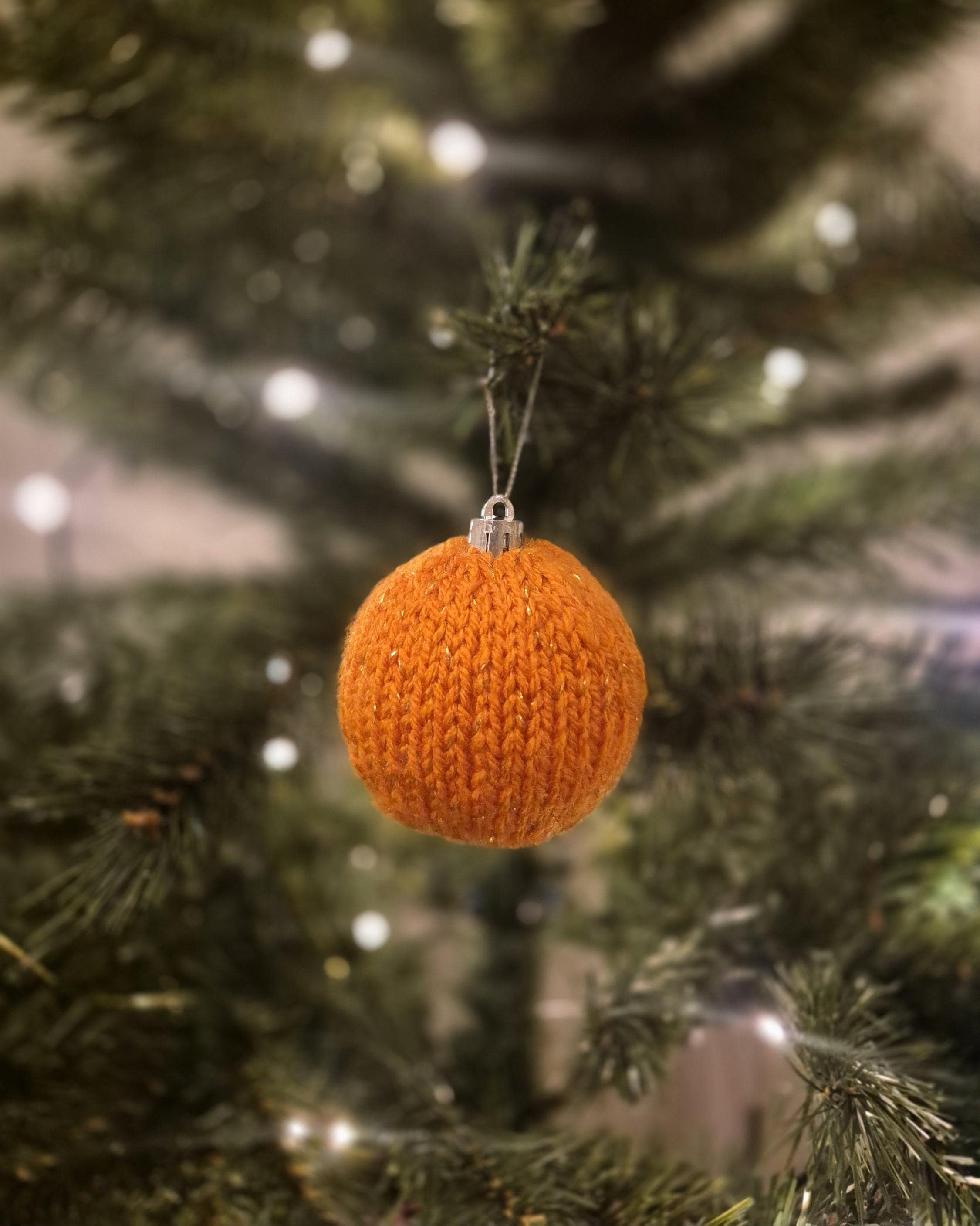 Christmas Tree Knit Baubles