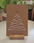 Hand-Stitched Christmas Card – Chaotic Christmas Tree