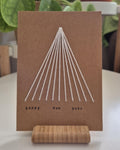 Hand-Stitched Christmas Card – All Directions Christmas Tree