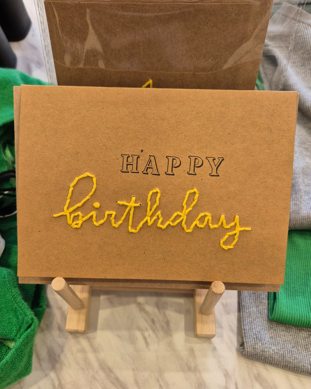 Handwritten Birthday Card