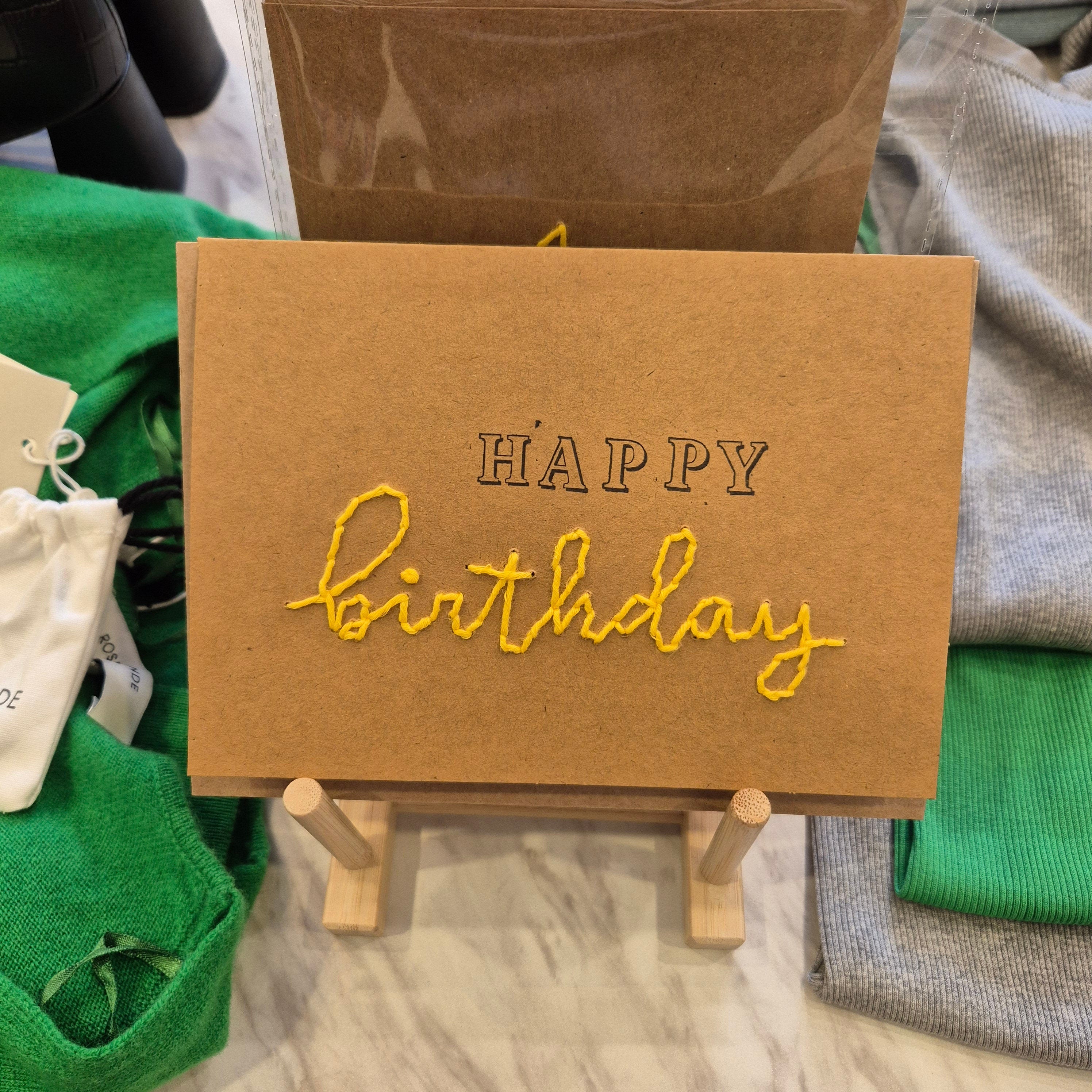 Handwritten Birthday Card