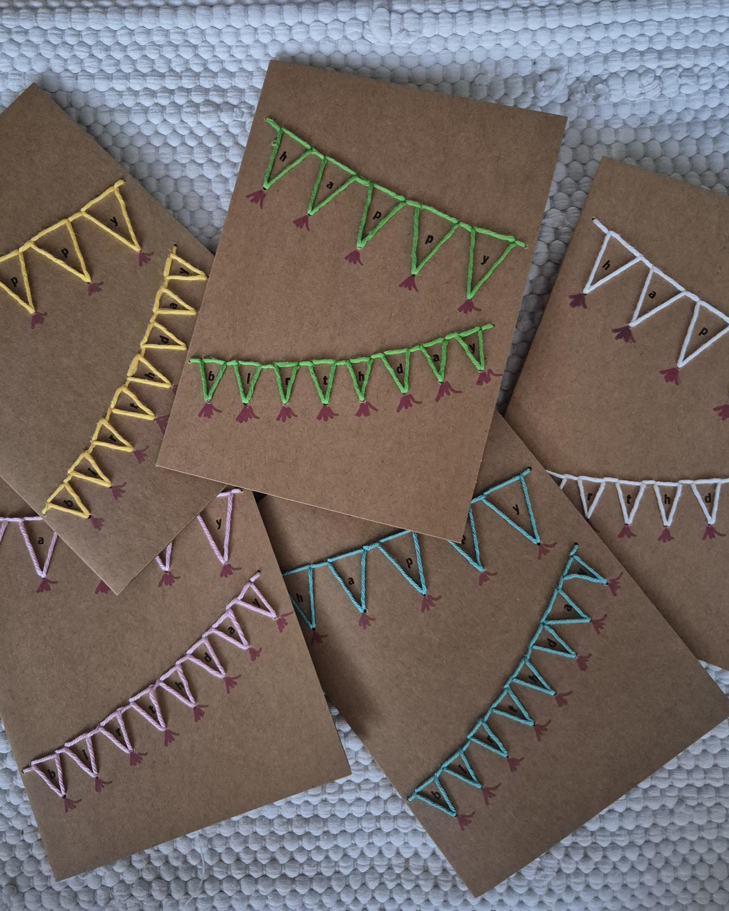 Bunting | Craft Birthday Card