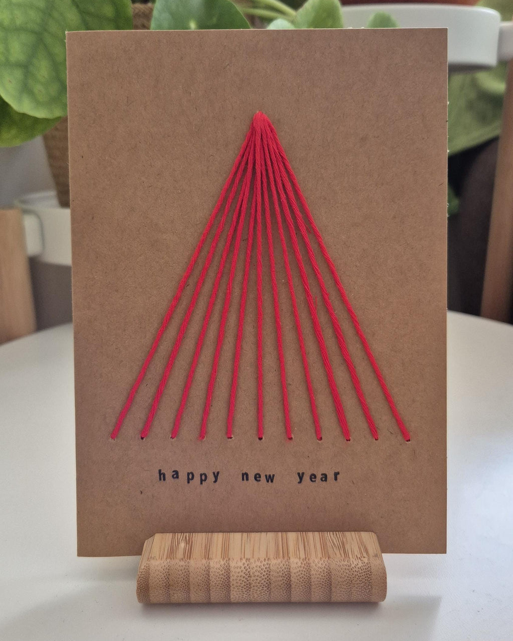 Hand-Stitched Christmas Card – All Directions Christmas Tree