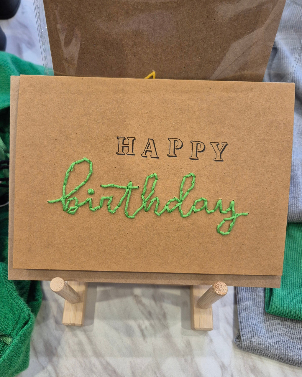 Handwritten Birthday Card